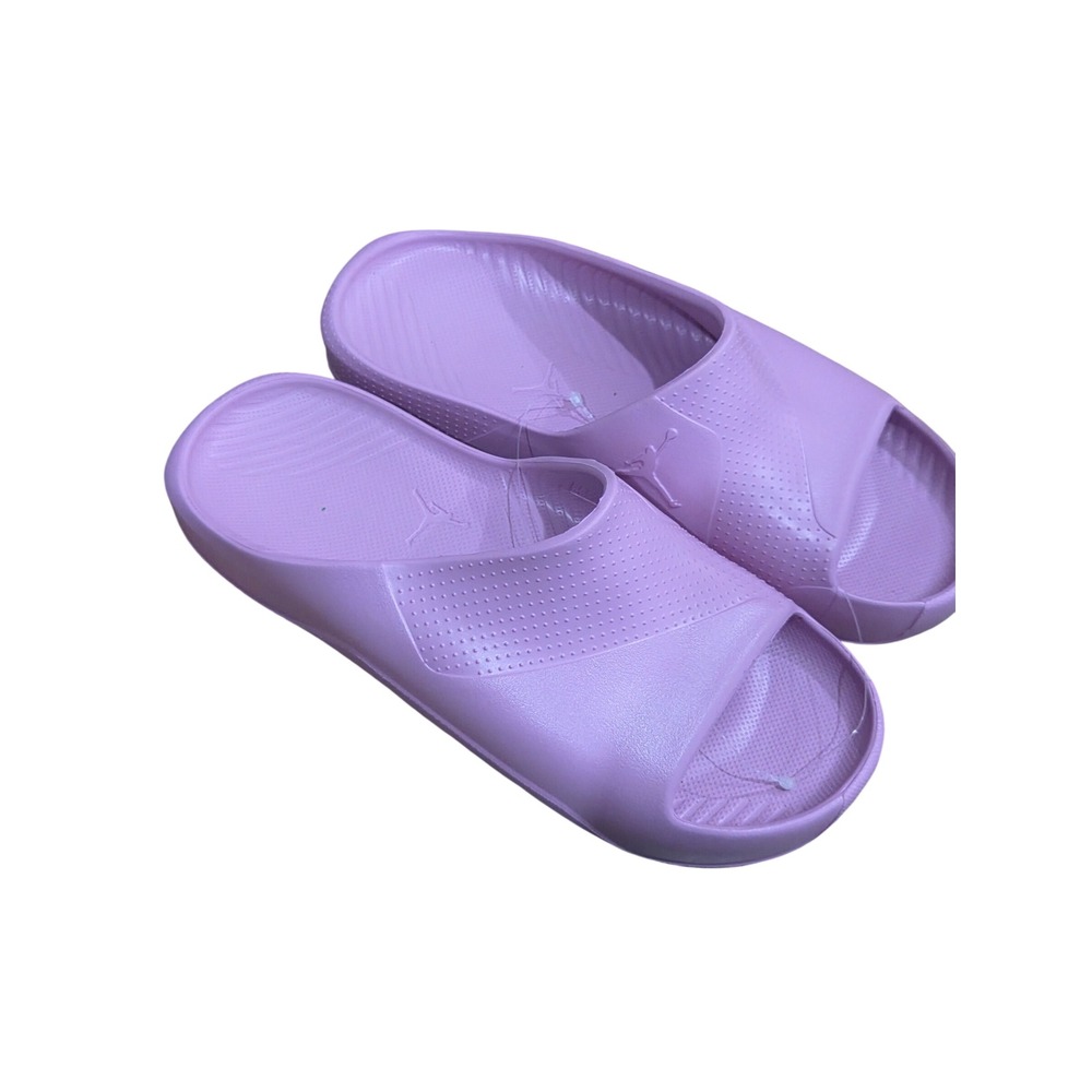 Jordan Post Slide Sandals Pink Purple Basketball Sporty Waterproof Womens 9 Slip